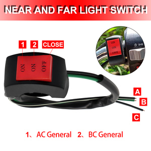 Công Tắc Đèn Pha Xe Máy Bật Tắt 3 Dây 510Mm Nút Ấn Nút 12V Công Tắc Gắn Tay Lái Cho Bóng Đèn Xe Đạp Điện Tử - Product Image 2