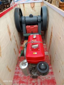 ¡Gran oferta! Planta completa de trituración de piedra con motor diésel mini, máquina móvil de mandíbulas para roca con motor diésel pequeño, trituradora de ladrillos. - Product Image 6