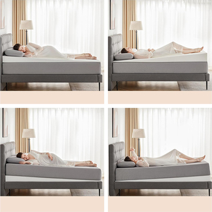 SUREWALHOME <span class=keywords><strong>Cale</strong></span> <span class=keywords><strong>de</strong></span> <span class=keywords><strong>lit</strong></span> inclinée pour <span class=keywords><strong>matelas</strong></span>, surmatelas pour reflux acide, support <span class=keywords><strong>de</strong></span> <span class=keywords><strong>matelas</strong></span> réglable pour élévation <span class=keywords><strong>sous</strong></span> <span class=keywords><strong>le</strong></span> <span class=keywords><strong>matelas</strong></span> - Product Image 4