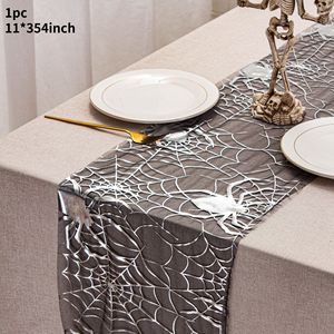 Hiện đại tối giản sọ tăng in bảng <span class=keywords><strong>RUNNER</strong></span> cho Halloween xuyên biên giới trang trí Khăn trải bàn cho bố trí bầu không khí nhà - Product Image 6