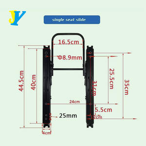 Ajusteur universel <span class=keywords><strong>de</strong></span> rail coulissant <span class=keywords><strong>de</strong></span> siège <span class=keywords><strong>de</strong></span> voiture pour sièges <span class=keywords><strong>de</strong></span> <span class=keywords><strong>course</strong></span> baquets, supports coulissants <span class=keywords><strong>de</strong></span> siège conducteur <span class=keywords><strong>de</strong></span> véhicule - Product Image 6