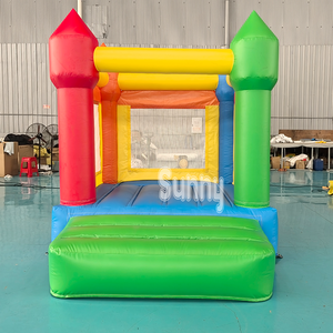 Mini château gonflable commercial coloré pour enfants et tout-petits, idéal pour les fêtes, à <span class=keywords><strong>vendre</strong></span> - Product Image 2