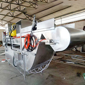 Machine intégrée de plumeur et d'échaudage automatique pour poulets MSMT, plumeur continu automatique pour poulets - Product Image 3