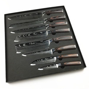 <span class=keywords><strong>Venta</strong></span> caliente listo para enviar <span class=keywords><strong>cuchillos</strong></span> juego de <span class=keywords><strong>cuchillos</strong></span> de cocina estilo cuchillo japonés juego de regalo - Product Image 1