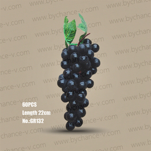 Bouquet <span class=keywords><strong>de</strong></span> raisins artificiels réalistes pour la décoration saisonnière <span class=keywords><strong>de</strong></span> la récolte d'automne, couronne, guirlande, décoration <span class=keywords><strong>de</strong></span> mariage et <span class=keywords><strong>de</strong></span> fête - Product Image 5