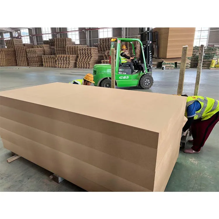 4x8 12mm 15mm 18mm 3mm 6mm 9mm Möbel MDF Board Plain MDF Hartfaser platte Holz