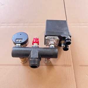 Repuestos para Compresores <span class=keywords><strong>de</strong></span> Aire, Accesorios para Compresores <span class=keywords><strong>de</strong></span> Aire, Conjunto <span class=keywords><strong>de</strong></span> Interruptor <span class=keywords><strong>de</strong></span> Presión con Manómetro, Soporte y Válvula <span class=keywords><strong>de</strong></span> Bola - Product Image 3
