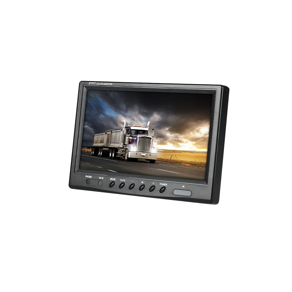 Auto Dvd Hoofdsteun Monitor Hd 9 Inch Lcd-Scherm Plastic 4K Scherm Smart Tv Auto Hoofdsteun Android Monitor