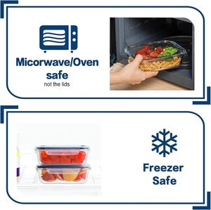 China Wholesale Lock Lid <b>Glass</b> Minimalist Kitchen Food Storage <b>Box</b> Sets Airtight Containers Air-Release Valve Travel Adult Lunch - Product Image 3