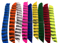 Véritable aile naturelle tir à l'arc flèche plume empennage aubes plume de dinde pour bricolage tir à l'arc chasse cible tir flèche accessoire