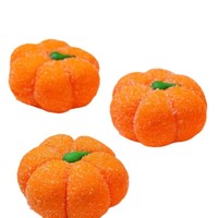 Décoration de gâteau et dessert 3D Citrouille Guimauve Halloween, Lot en vrac 1000g pour pâtisserie de fête