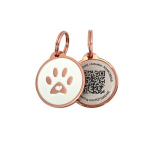 Etiquetas de Identificación Personalizadas para Mascotas de Aleación de Zinc con Código QR, Etiquetas para Perros, Etiquetas de Identificación para Gatos - Product Image 1