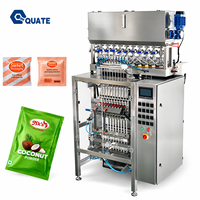 Remplissage de sachets à plusieurs voies à grande vitesse pour pâte liquide de poudre de granule avec la machine de conditionnement à plusieurs voies de compte par lots