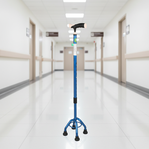 Bastón Retráctil de Cuatro Patas de Aleación de Aluminio <span class=keywords><strong>RUFU</strong></span> RF1403A para Personas Mayores y Discapacitadas, Bastón de Aluminio - Product Image 5