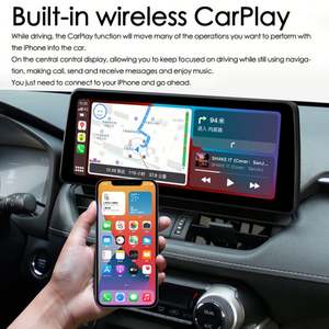 Pantalla Android para Toyota Rav4 Hybrid Prime XSE 2022, Radio para Auto con CarPlay, Reproductor Multimedia de Video, GPS, Navegación, Grabadora - Product Image 3