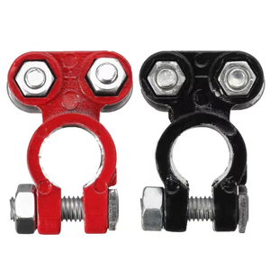 Terminal de batería de coche de tipo universal rojo y negro uso automático - Product Image 2