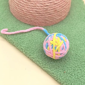 Jouet en peluche pour chat avec clochette intégrée pour l'auto-entretenissement, à mâcher et pour les poussées dentaires, couleur aléatoire - Product Image 4