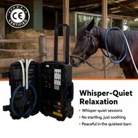 Appareil PEMF portable pour chevaux, champ électromagnétique pulsé équin, dispositif de thérapie par boucles Xwings, récupération