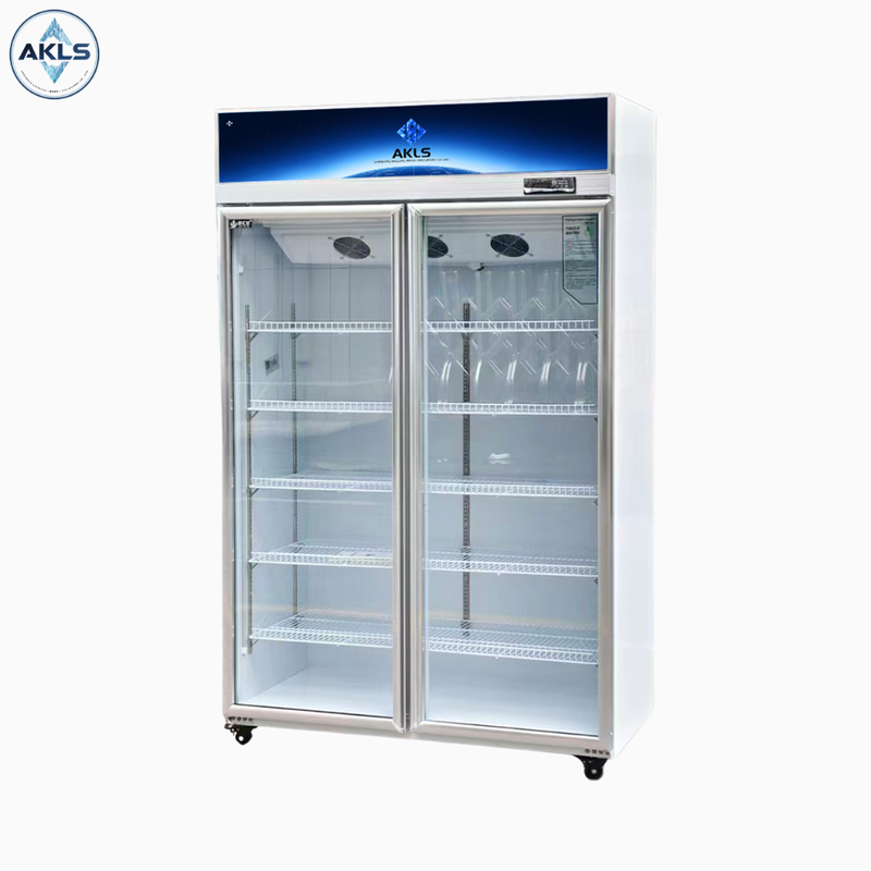 Large Vertical Double Door Beverage Air