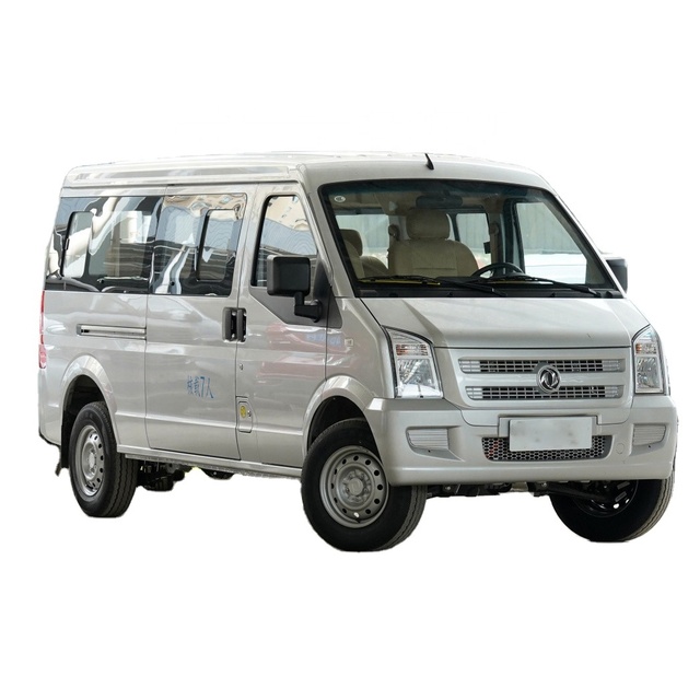 Rear Drive Small Bus Dongfeng C35 7 Seat Petrol Engine Mini Van
