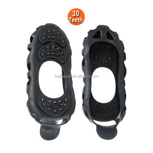 Crampons antidérapants pour chaussures de neige et de <span class=keywords><strong>glace</strong></span>, 30 pointes, pour <span class=keywords><strong>la</strong></span> marche <span class=keywords><strong>sur</strong></span> <span class=keywords><strong>la</strong></span> neige et <span class=keywords><strong>la</strong></span> <span class=keywords><strong>glace</strong></span>, bottes d'hiver - Product Image 2