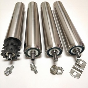 Powerless Galvanized <strong>Roller</strong> <strong>Conveyor</strong> Belt <strong>Roller</strong> Assembly Line <strong>Roller</strong> Accessories - Product Image 2