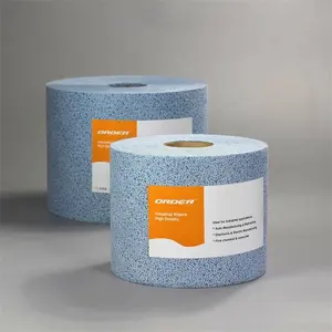 Quality-Assured Perforated Roll Embossed Surface Meltblown PP Multi-purpose Industrial Wiping Cloths