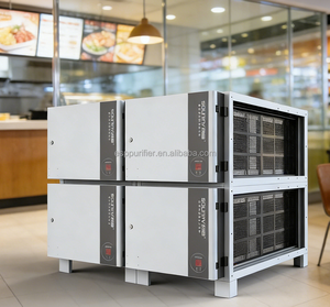 Purificatore di Fumi di Olio SOUNINY in Acciaio Inox per Ristoranti, Personalizzabile OEM, Precipitatore Elettrostatico per Negozi di Fritture e Ristoranti - Product Image 1