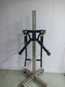 Macchina per Alzate Laterali con Attacco a Rack per Allenamento Spalle Adatta a Montanti con Distanza da 100 a 150 mm e Diametro di 26 mm - Product Image 4