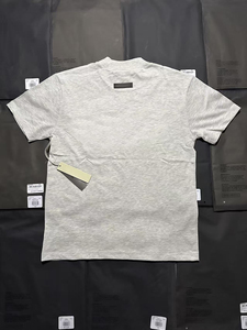 2025 mùa hè thiế<span class=keywords><strong>t</strong></span> yếu của nam giới bông lỏng <span class=keywords><strong>T</strong></span>-Shirt thoáng khí ngắn tay áo sang trọng in giản dị ss22 bán buôn ss25 fw24 - Product Image 4