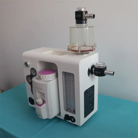 VS-DL6 Instrumento Veterinario Portátil, Máquina de Anestesia Veterinaria para Animales Pequeños, Fácil de Operar