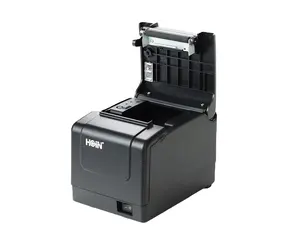 Hoin Fabriek Prijs 80Mm Auto Cutter Thermische Bon Printer Goedkope Prijs Met Usb Lan Ondersteuning 1d 2d Barcode Afdrukken