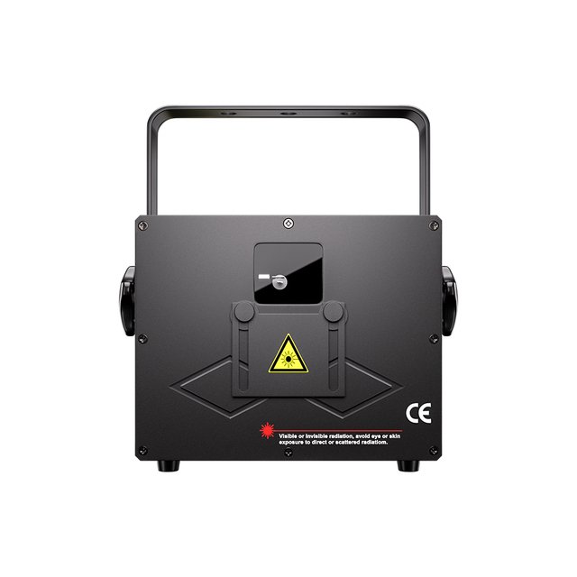 High Speed Scanner 3W RGB Laser Light Animation Projector Full Color Analog Modulation Professional DMX Stage Laser Equipment