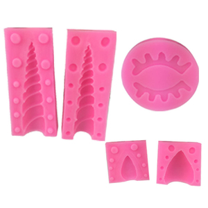 Moldes <span class=keywords><strong>de</strong></span> <span class=keywords><strong>Fondant</strong></span> Personalizables <span class=keywords><strong>de</strong></span> Grado Alimenticio Ecológicos para Decoración <span class=keywords><strong>de</strong></span> Pasteles, Cuerno, Pestañas y Orejas <span class=keywords><strong>de</strong></span> <span class=keywords><strong>Unicornio</strong></span> para Toppers <span class=keywords><strong>de</strong></span> <span class=keywords><strong>Pastel</strong></span> - Product Image 3