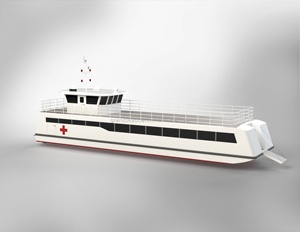 Bateau médical en aluminium Grandsea de 25 m, hôpital flottant, cliniques médicales flottantes, bateau ambulance à vendre en Afrique - Product Image 2