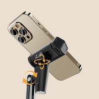 Support de téléphone portable magnétique pliable et télescopique Boneruy T8, support de téléphone intelligent pour TikTok, diffusion en direct et blogage