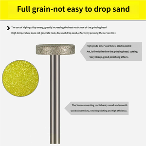 Lapidary diamantboortjes T-vormig 3mm schacht voor edelsteen jade amber juwelierswerk hoge precisie graveren - Product Image 3