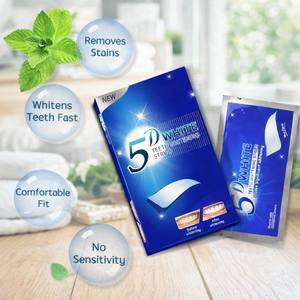Vente directe d'usine, marque privée, bandes blanchissantes pour les dents <span class=keywords><strong>3D</strong></span> 5D, kit de bandes dentaires, bandes blanchissantes pour les dents - Product Image 2
