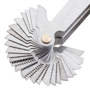 Jauge de pas de filetage SAE <span class=keywords><strong>Whitworth</strong></span> 55 degrés et métrique 60 degrés et US 60 degrés - Product Image 3