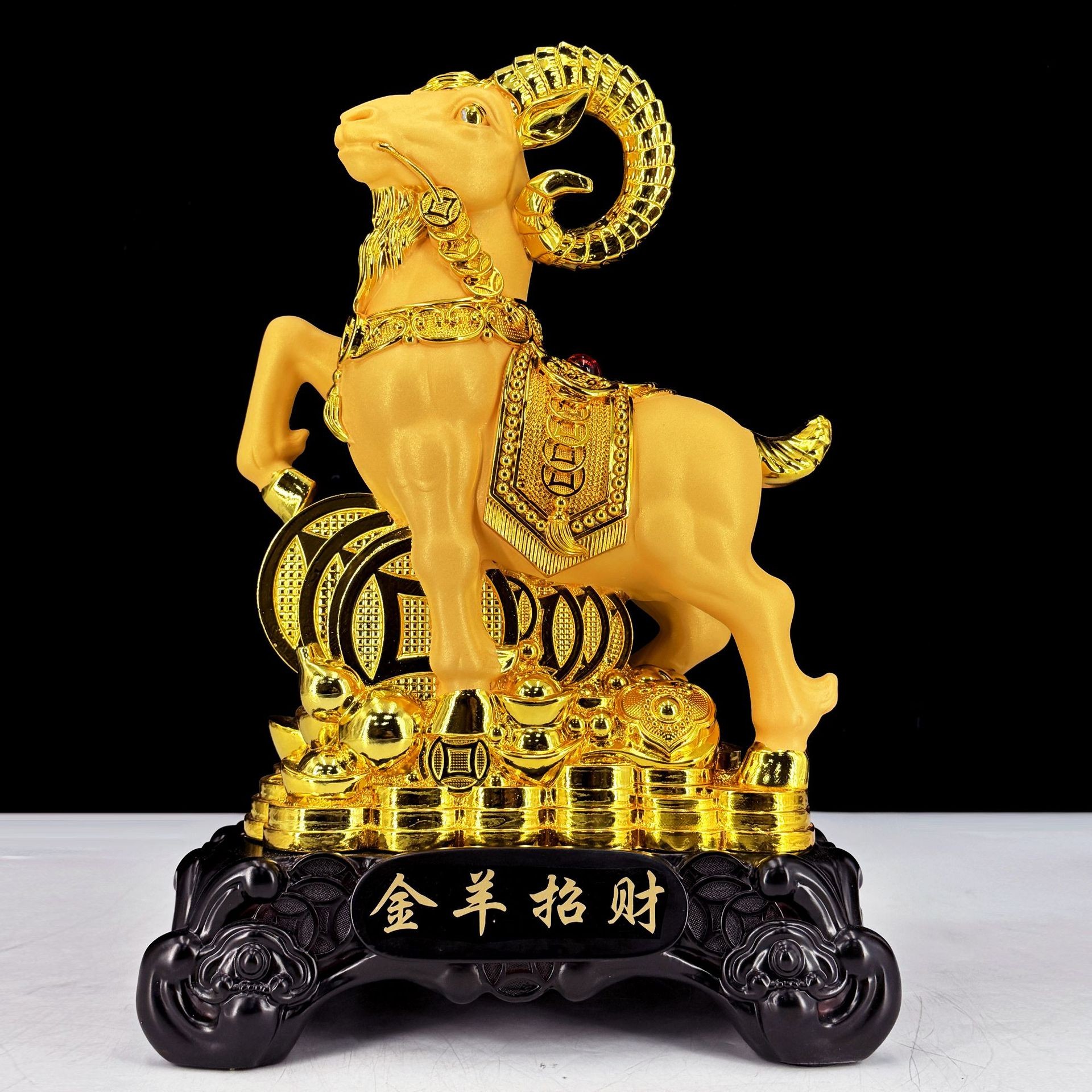 Pièces de monnaie, couleur or sable