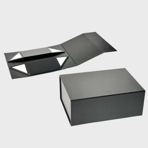 Eco Friendly Magnetic Folding Cosmetic Box Rigid Paper With Satin Lined Insert For Serum Cream OEM - Product Image 5