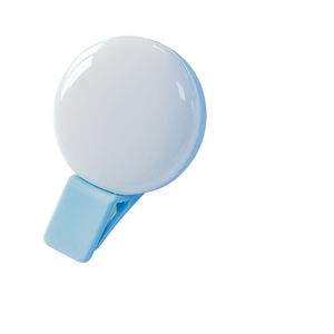 Barato Mini <span class=keywords><strong>Q</strong></span> portátil recargable USB <span class=keywords><strong>LED</strong></span> Selfie luz relleno iluminación anillos Clip para iPhone <span class=keywords><strong>Samsung</strong></span> teléfono Cámara personalizar Logo - Product Image 5