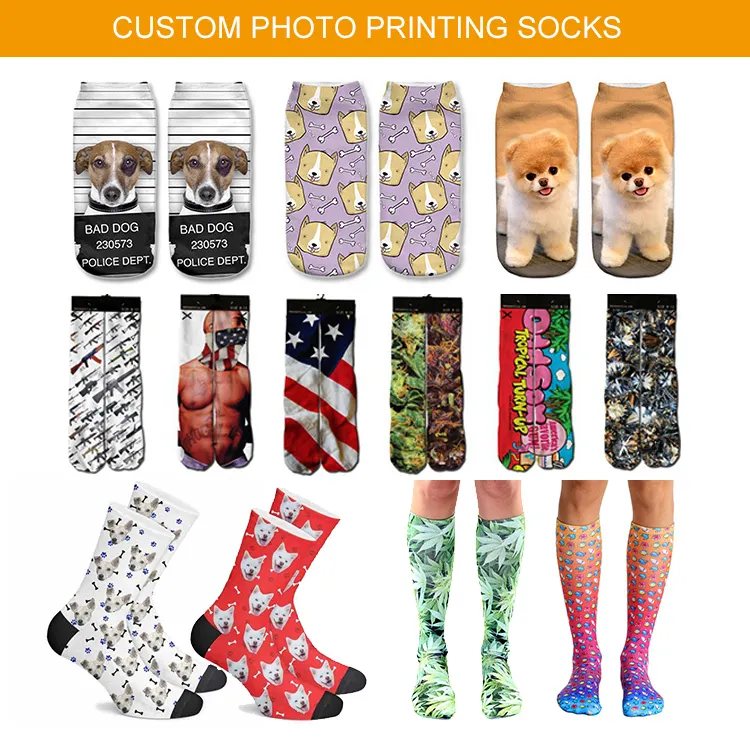  FY  Design your own crew custom cotton print embroidered OEM Socks embroidery logo customize custom made logo sports men socks