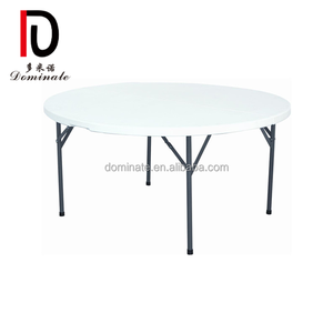 โต๊ะจัดเลี้ยงงานแต่งงานพลาสติกทรงกลมพับได้โต๊ะกลางแจ้งสำหรับงานอีเวนต์ - Product Image 4