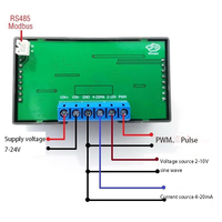 Module PWM à impulsion réglable, onde sinusoïdale 0/4-20mA, générateur de signal 0/2-10V, RS485 Modbus