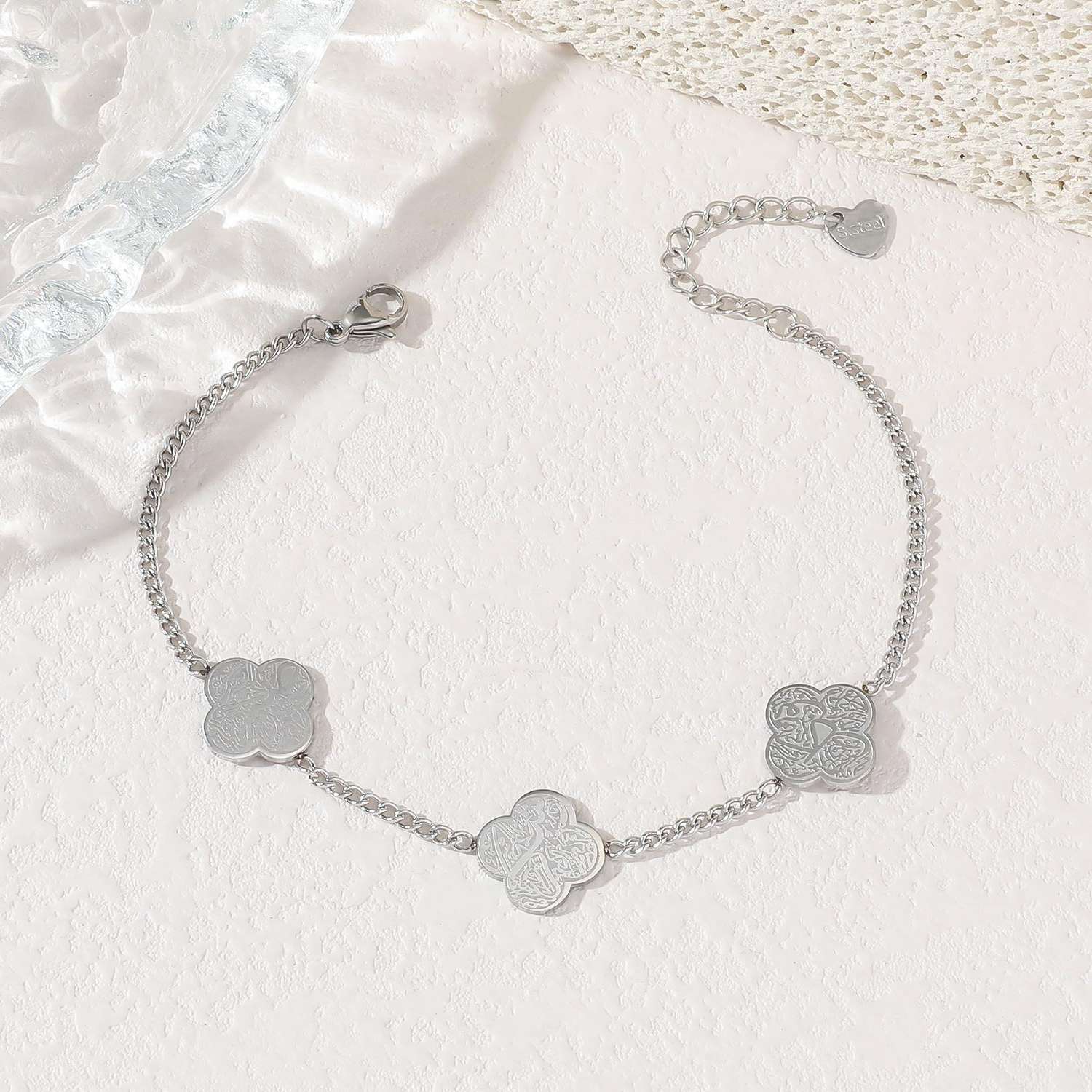 Silver Double Sided Carving