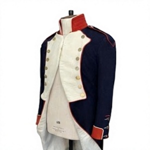 Uniforme Napoleónico para Hombre, Chaqueta Histórica, Traje Histórico a Medida para Representaciones Históricas y Uso en Escenario - Product Image 1
