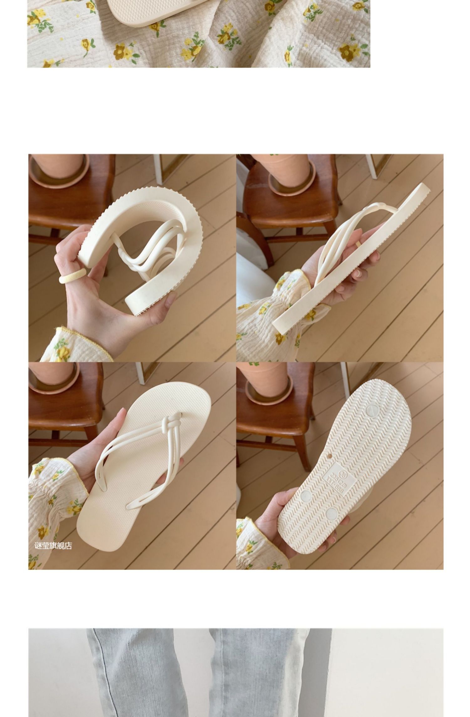 Ladies Filp Flops Slippers Cheap Wholesale PE Filpflops Women Fashion Beach Shoes