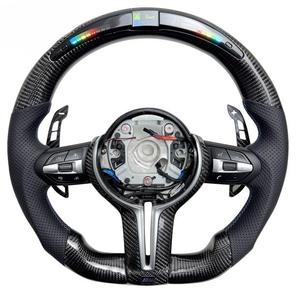 Volante Deportivo Modificado de Fibra de Carbono Personalizado para Modelos <span class=keywords><strong>BMW</strong></span> Serie G X3/X5 con LED - Product Image 5