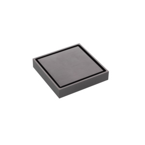 Siphon de sol carré invisible en acier inoxydable SUS304, finition bronze brossé, 10 cm, grand débit, anti-odeur, à encastrer sous <span class=keywords><strong>carrelage</strong></span>, pour salle de bain et cuisine modernes, extérieur - Product Image 1